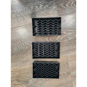 Bunn Plastic Drip Tray 3x5x1" Set of 3‎ Air Pots Coffee Hot Water Dispenser #8